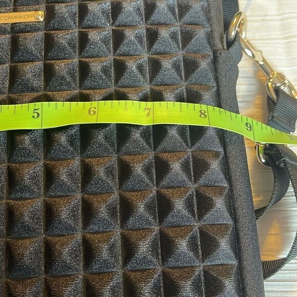 Rebecca Minkoff black crossbody purse tablet case - Picture 13 of 14